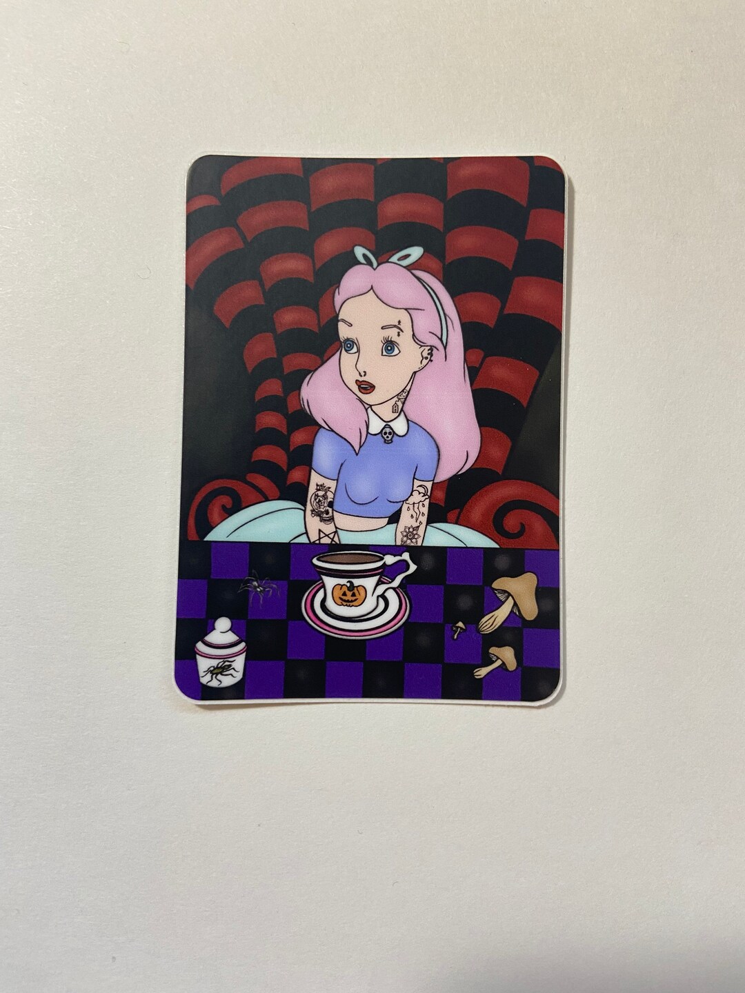 Alice in Wonderland Sticker - Etsy