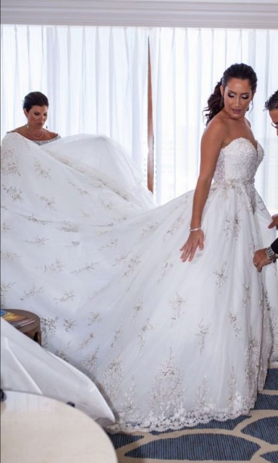 Stephen Yearick Custom Detachable Overskirt Etsy