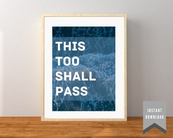 Beliebtes Zitat - "Das soll auch passieren." - Digital Download - Home Decor