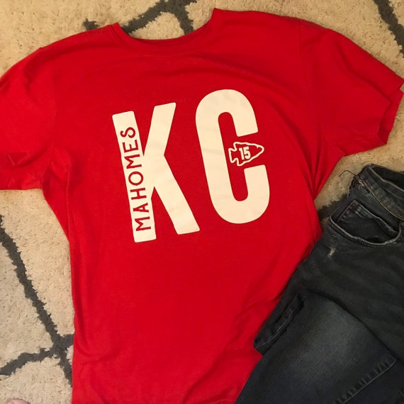 kansas city chiefs shirts etsy