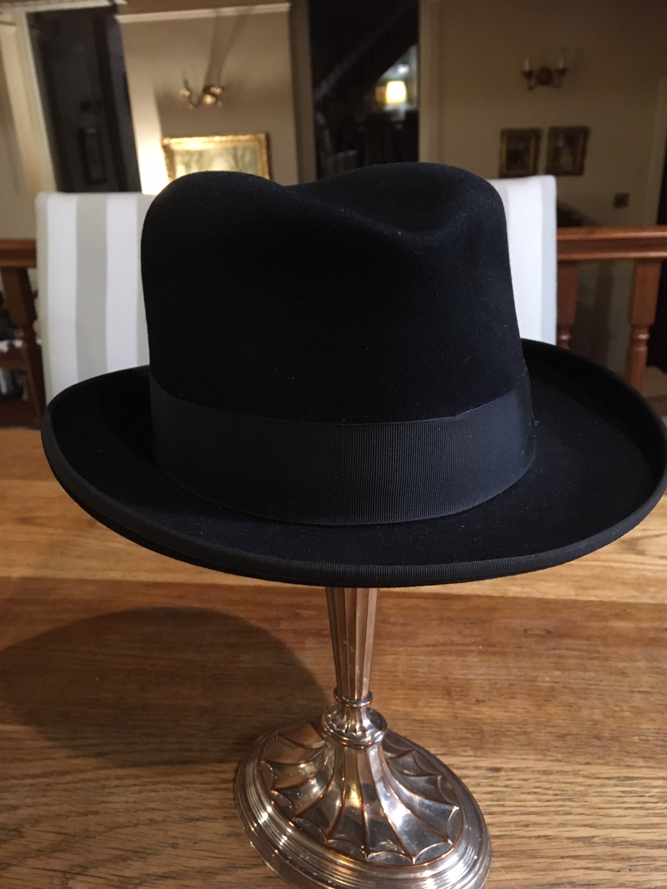 Vintage Homburg Hat by Dunn &co Piccadilly Circus London - Etsy