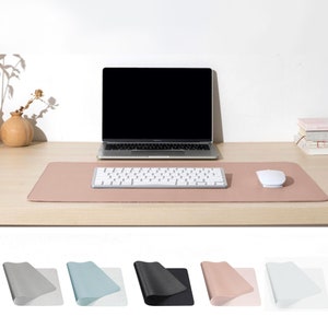 Desk mat Protective Desk Cover,  Mouse Pad, Gaming Waterproof PU Leather Mat for Keyboard Home Office Supplies