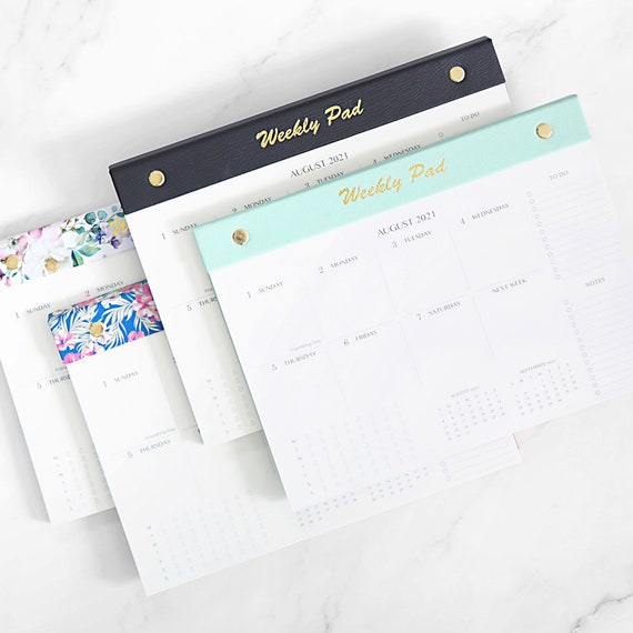 Tear off Weekly Planner, Daily Scheduler, Desk Agenda, Stationary, Office  Supplies Writing Notepad, to Do List, Desk Calendar - Etsy