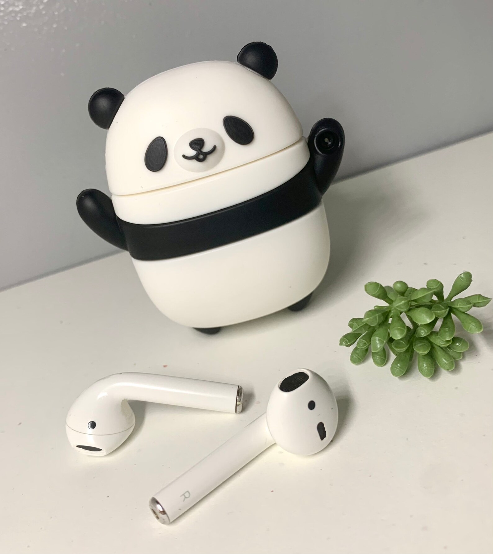 Kawaii Panda Bear 3D Airpod Case Generation 1&2 Protective - Etsy
