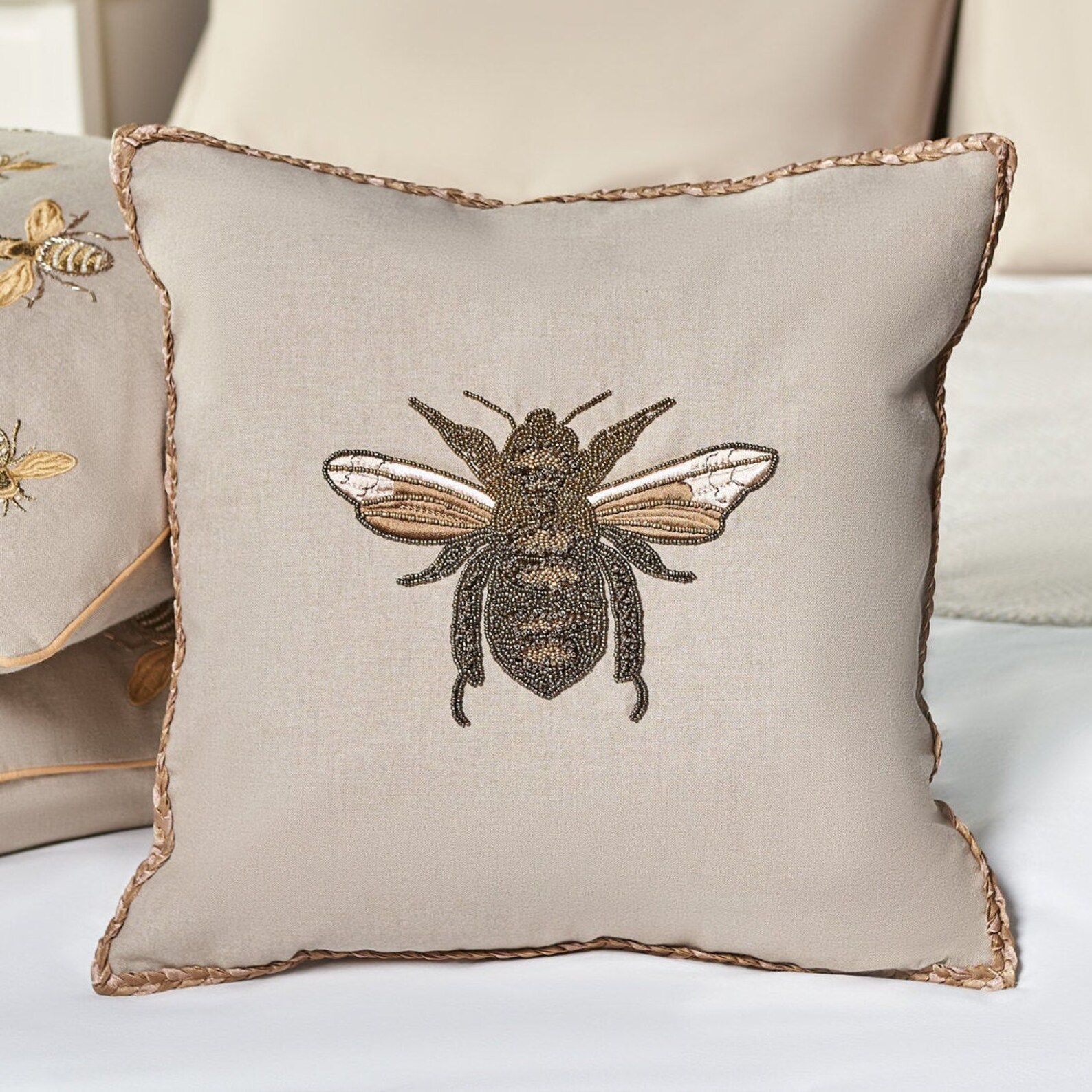 Bee Throw Pillow Cover Bumble Bee Throw Pillow Case with Etsy