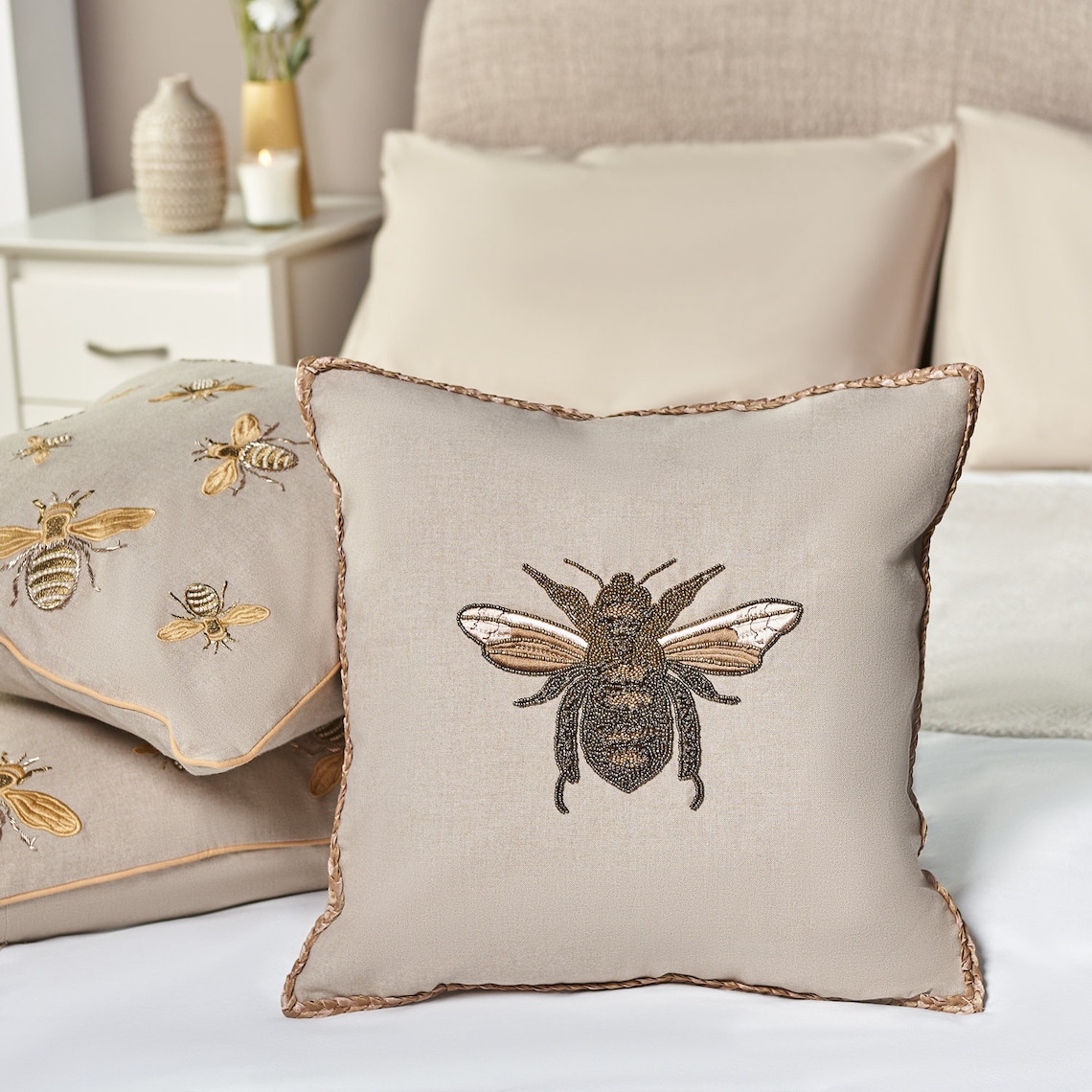 Bee Throw Pillow Cover Bumble Bee Throw Pillow Case with Etsy