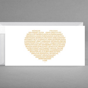 Biglietto d'auguri bianco AUGURI CUORE GIALLO per compleanno, festa della mamma, matrimonio, San Valentino inclusa busta trasparente + biglietto omaggio