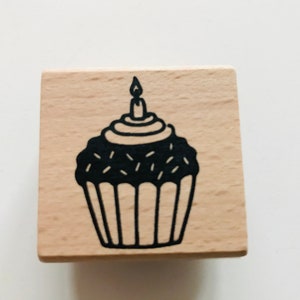 STEMPEL "Cupcake" plus Gratis-Karte von GRUSSKARTEN.DESIGN