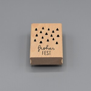 STEMPEL “Happy Holidays” plus gratis kaart van GRUSSKARTEN.DESIGN