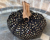 Velvet pumpkins, Fabric pumpkins, Farmhouse decor, Home decor trend, Halloween, Fall centerpiece, Rustic wedding decor