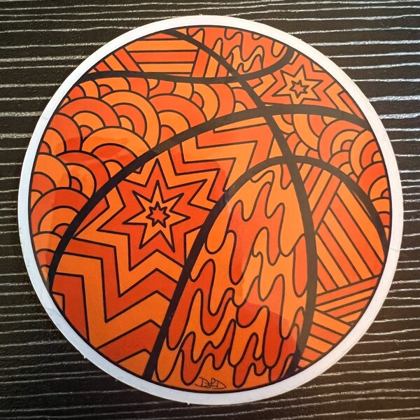 Basketball Stickers - Etsy