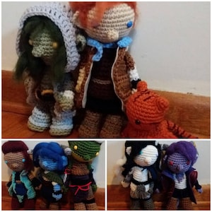 Critical Role C2 Amigurumi Doll