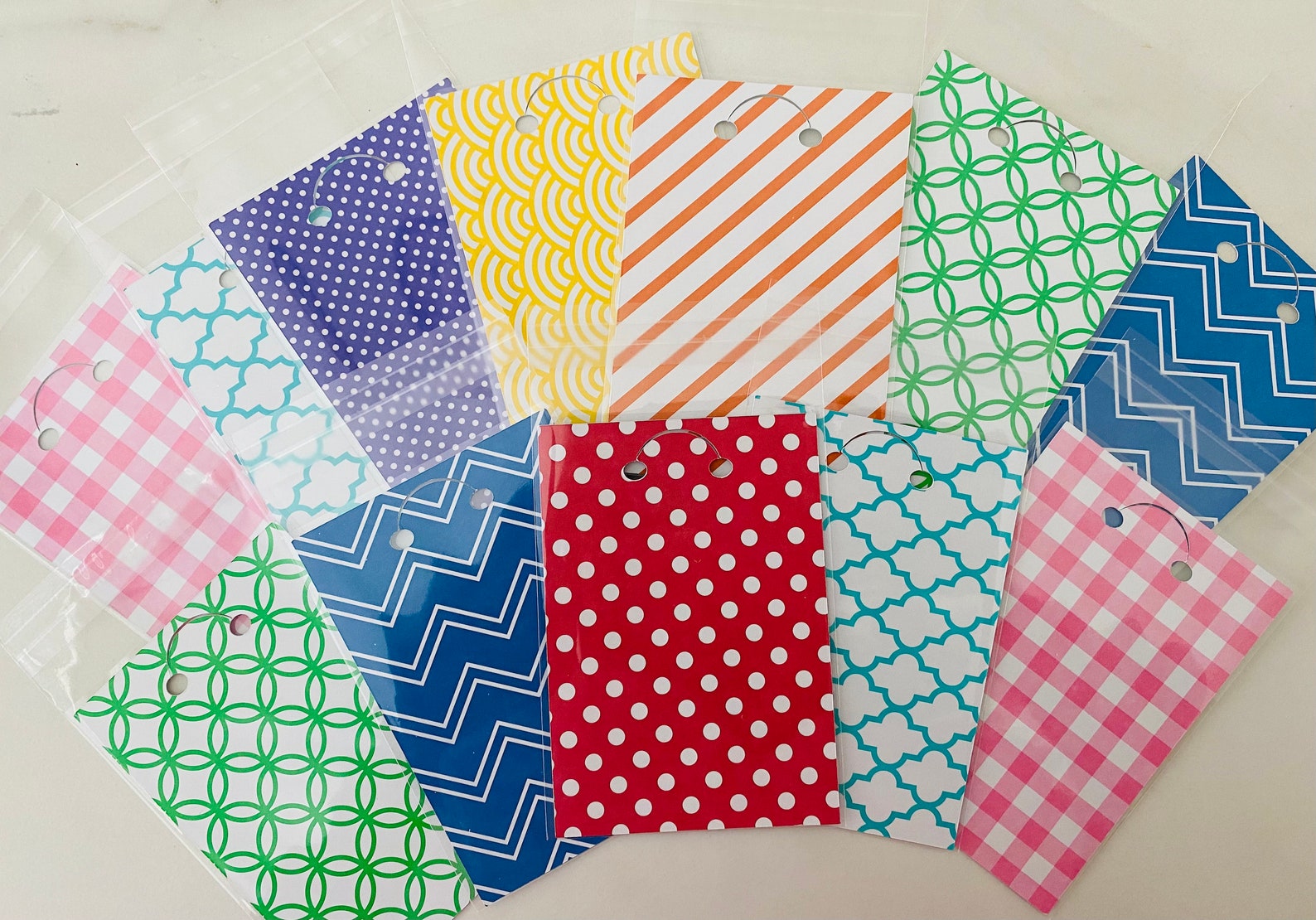 Keychain Display Packaging Cards Sets Etsy