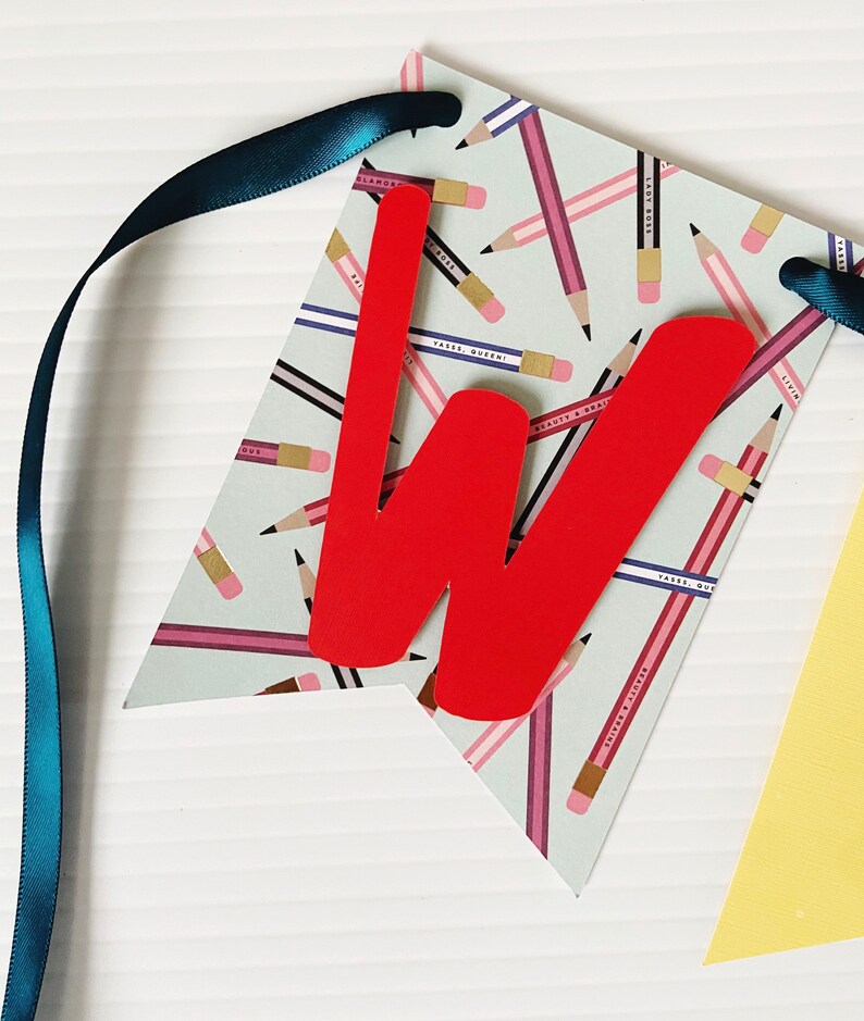 Welcome Classroom Banner Welcome Back Banner Back to School Decor- Welcome bunting Back to school Banner Teacher Classroom Decor
