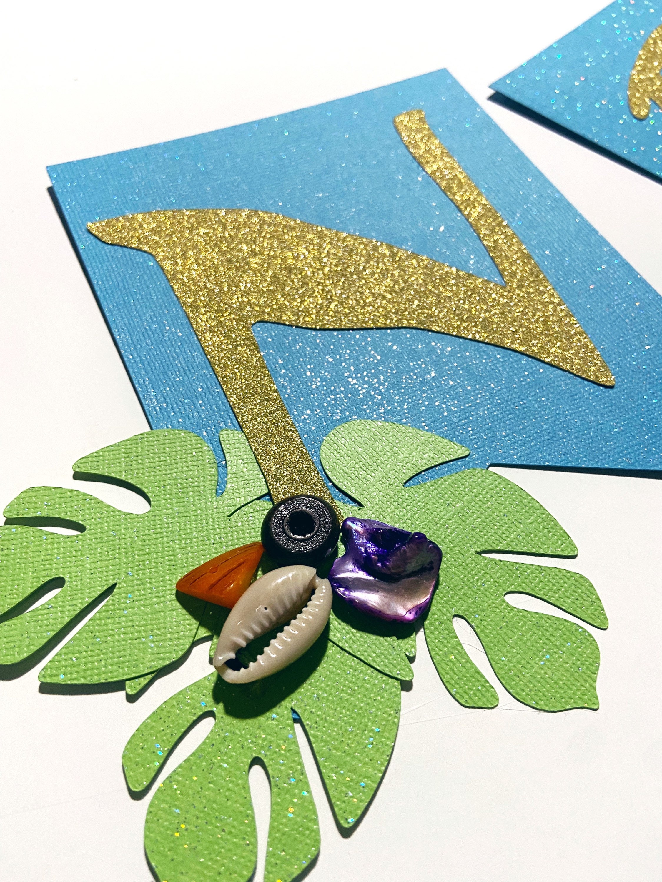 Hawaiian Birthday Banner Maui Birthday Banner Hawaiian High Etsy