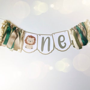 Wild One 1st Birthday - Safari 1st Birthday - Safari High Chair Banner - Wild One Banner - 1st Wild One Birthday Banner - Jungle Birthday
