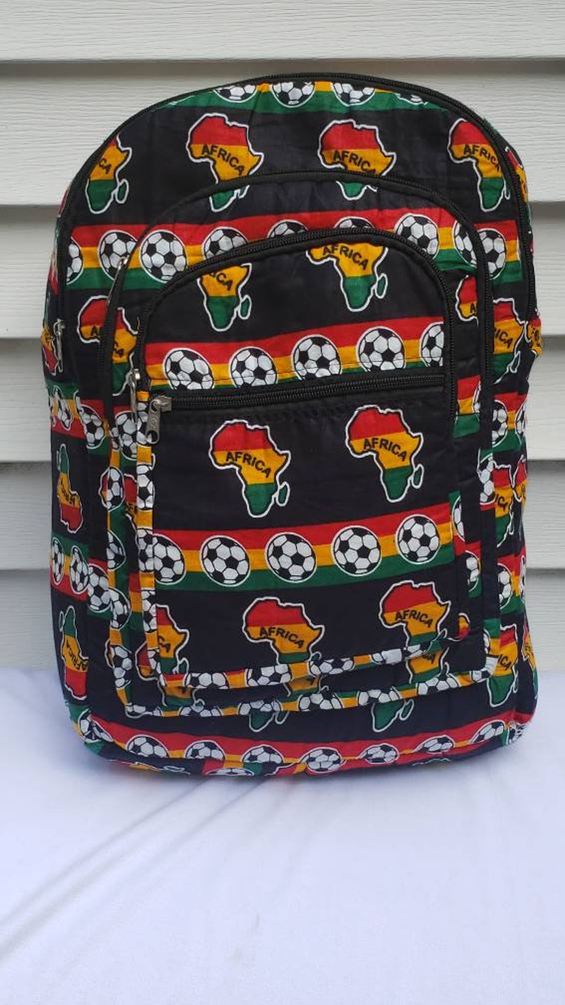 Afropack Backpack Made in Ghana West Africa Etsy