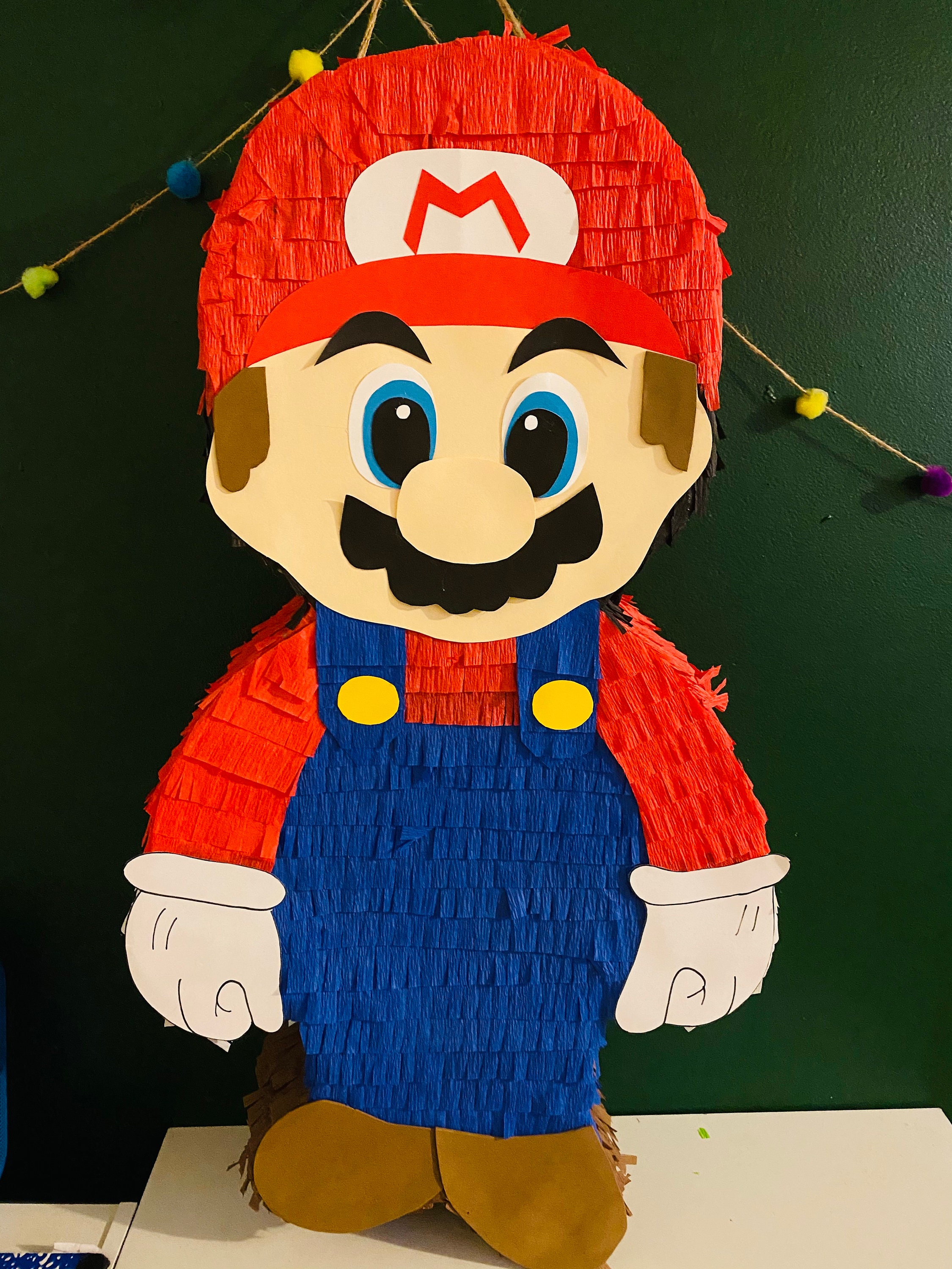 Mario Bros Pinata Inspired Mario Bros Birthday Party Mario Bros Birthday  Decorations Mario Bros Party Supplies Luigi Party -  Finland