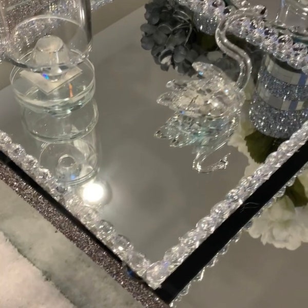 Crystal Vanity Tray Etsy