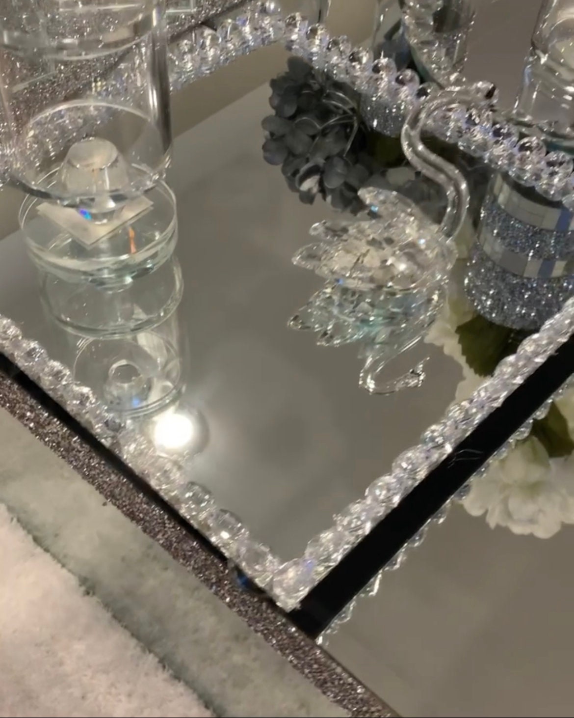 Crystal Vanity Tray Etsy