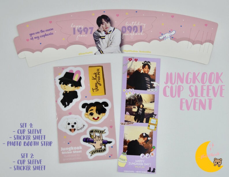 Jungkook Cup Sleeve Event