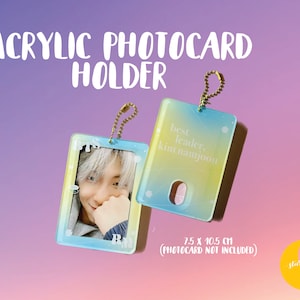 BTS Acrylic Photocard Holder