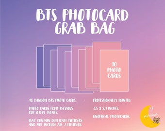 BTS Photocard Grab Bag