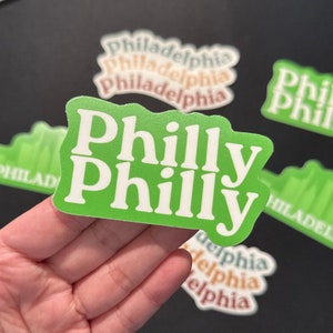 2-pack | Philly Philly stickers - matte vinyl sticker