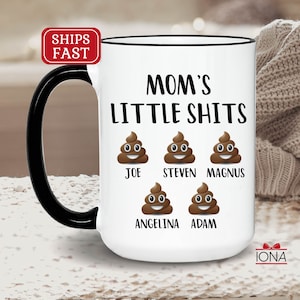 Funny Mom Mug, Personalized Gift for Mom for Mothers Day, Personalized Mom Mug, Custom Mom  Mug, Best Mom Coffee Mug, MomBirthday Gift