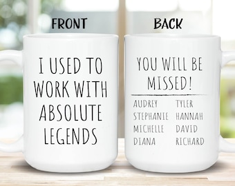 Coworker Leaving Coffee Mug, Funny Retirement Gift For Women Men, Co-worker Goodbye Mug, Farewell Coworker, Leaving Job Gift, Good Luck Bye