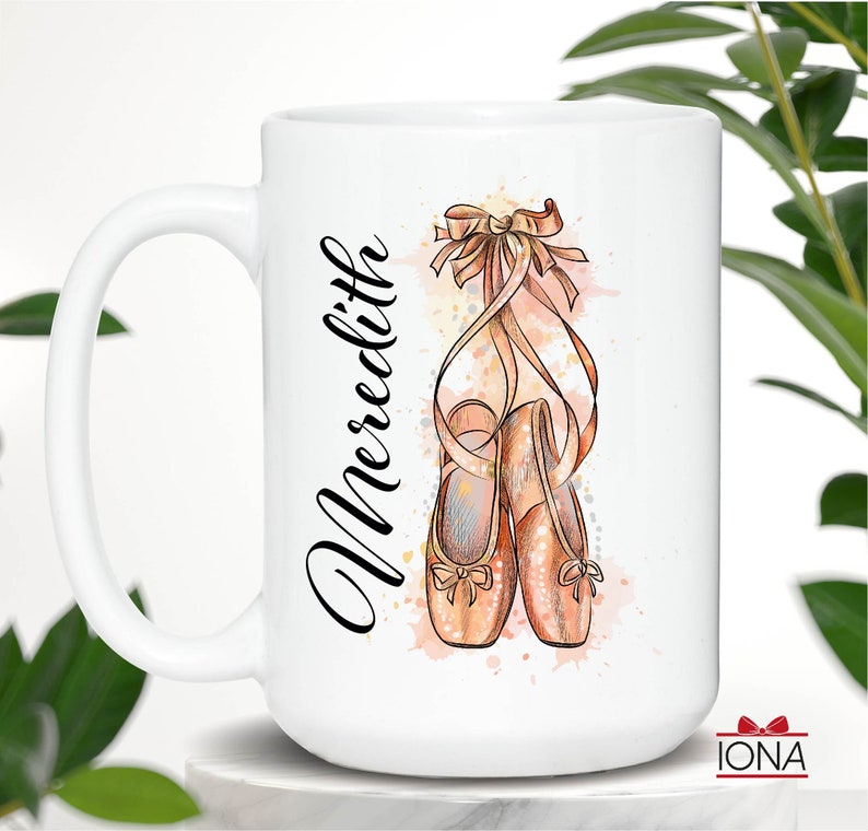 Ballerina Mug, Gift for Ballerina, Gift for Women,Custom Ballerina Gifts, Dancer Gift, Ballet Gift, Dance Teacher Gift, Gift for Dancer image 4