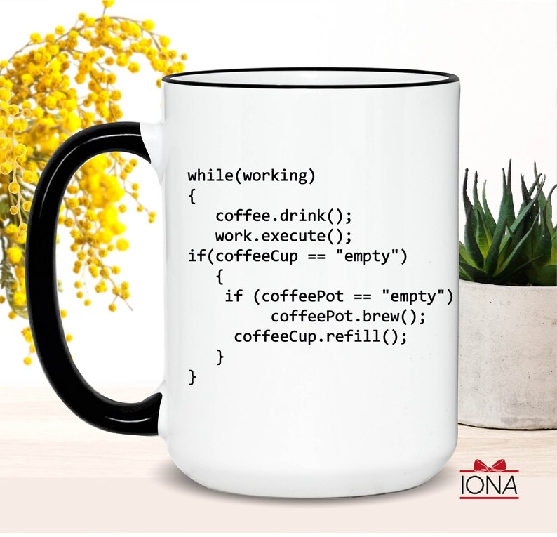 Programmer Mug C Programming Mug Java Coffee Mug Funny | Etsy