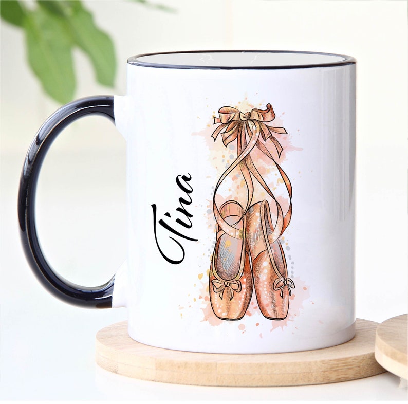 Ballerina Mug, Gift for Ballerina, Gift for Women,Custom Ballerina Gifts, Dancer Gift, Ballet Gift, Dance Teacher Gift, Gift for Dancer image 3