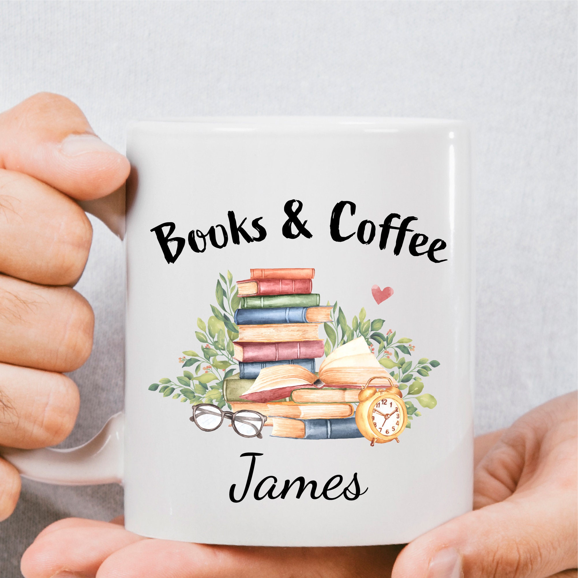 Book Mug Book Coffee Mug Book Lover Gifts for Her Custom Etsy