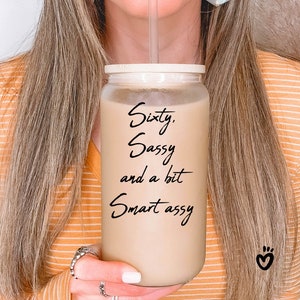 60th Birthday Gift, 60th Birthday Coffee Mug, Sixty Sassy and a Bit