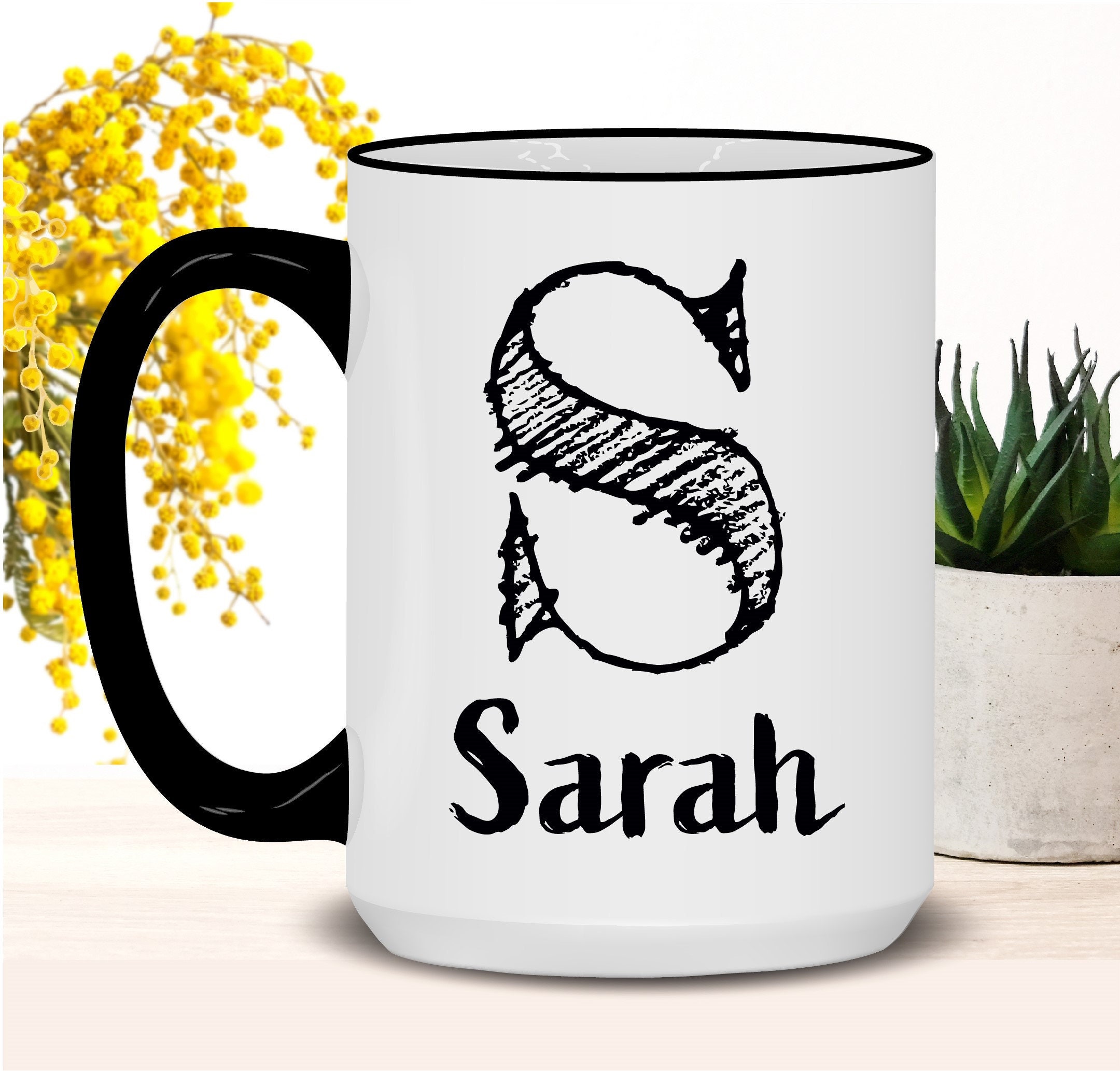 Personalized Name Mug Coffee Cup with Custom Name and Etsy