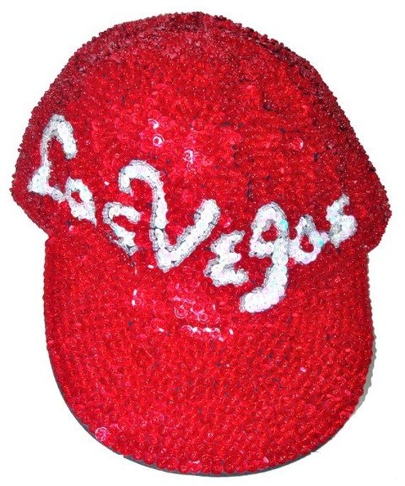 Red sequin hotsell baseball cap