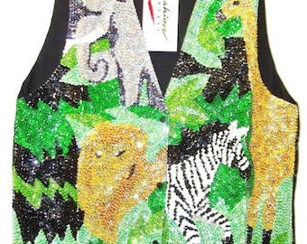 Sequin Vest SUPER SAFARI