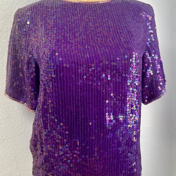 Purple Sequin Top Etsy — free download