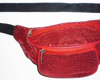 red white blue fanny pack