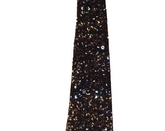 Sequin Neck Tie BLACK for KIDS