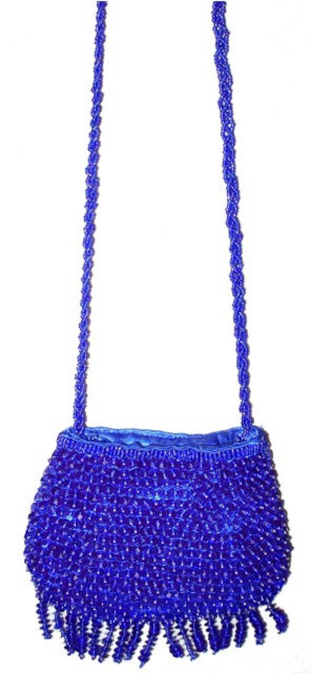 Sequin Coin Purse ROYAL BLUE Etsy