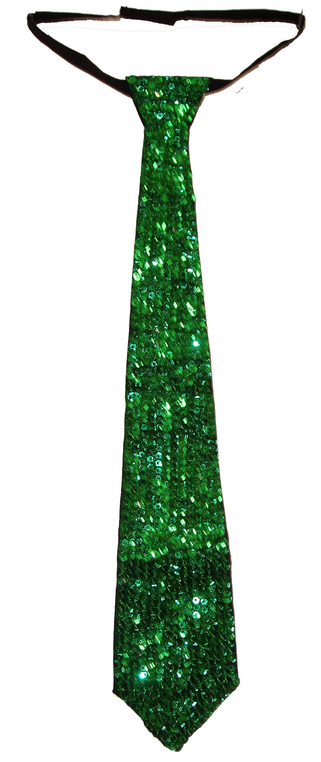 sequin neck tie