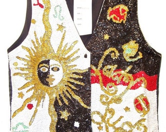 Sequin Vest LADY LUCK