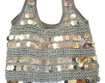 large sequin purse 2000s