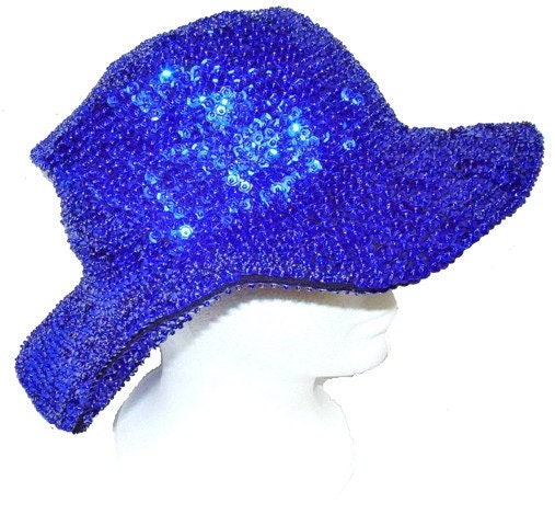 Sequin beach hat clearance