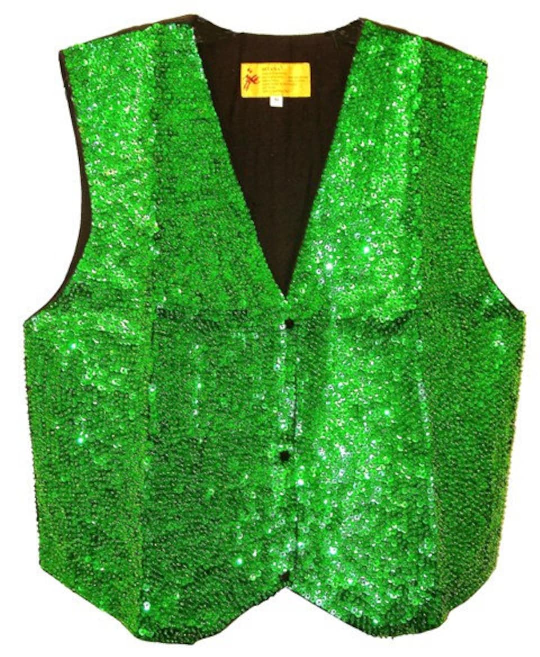 Sequin Vest EMERALD GREEN for Kids up to 6 Year Old Kid - Etsy