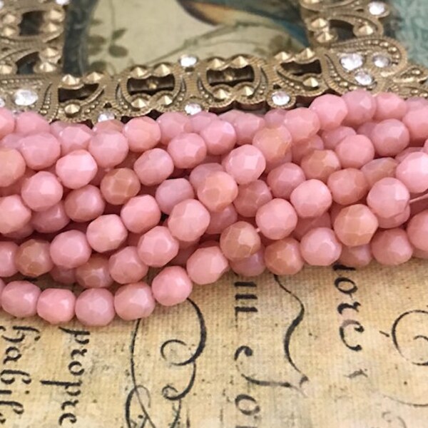Pink Milk Glass Etsy