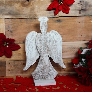 Rustic Reclaimed Wood Angel