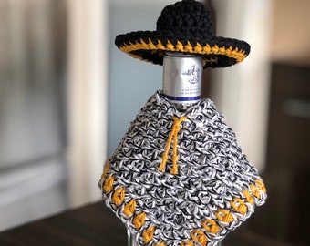 Nr. 1 gewebter Mini-Sombrero-Hut für Party-Dekorationen Floratek 6 Stück Mini-mexikanische Hut Katzen für Kinder 15,2 cm Tiere Nr. 1 Hunde